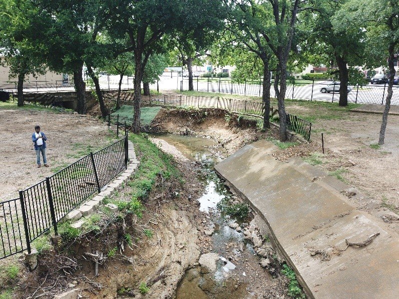 801 E. Randol Mill Rd Erosion Control